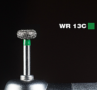 Алмазный бор WR-13C. Колесовидный (колесо), (ISO 068/042),Mani зеленый.Оригинал.
