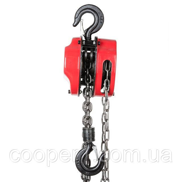 Таль ланцюговий INTERTOOL GT1406 (1 т, ланцюг 3 м)