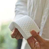 Меламінова губка мочалка збільшеної щільності Х3 10*6*2см