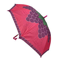 Детский зонтик-трость PAOLO ROSI с принтом "Виноград"