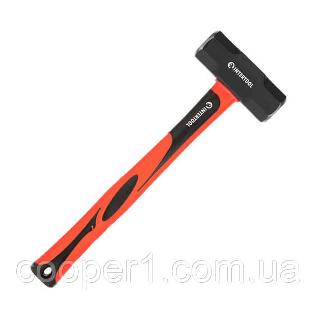 Молот 2000 г, ручка з фібергласу INTERTOOL HT-0242