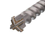Бур SDS MAX, QUADRO, 35x600мм INTERTOOL SDM-3560, фото 3