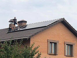 Сонячна електростанція під власні потреби Київська обл, с.Ворзель 2