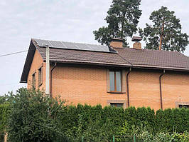 Сонячна електростанція під власні потреби Київська обл, с.Ворзель 3