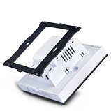 Термостат для фанкйла Z-Wave настінний (2 труби) MCO Home, чорний — MCOEMH8-FCB, фото 3