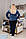 Жіноча махрова піжама з капюшоном в Синьому кольорі, Костюм домашній махровий, фото 4