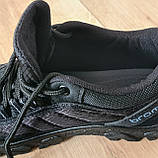 Кросівки чоловічі демісезонні чорні легкі (Бн-054), фото 9