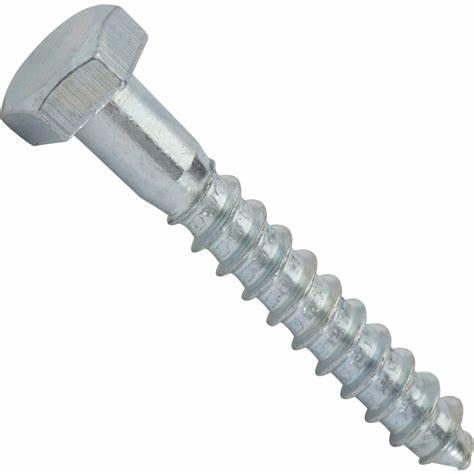 Купить Шуруп(Винт)Болт Для Дерева 8 * 300мм/(10 шт)ЦБ DIN571 ...