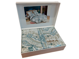 Постільна білизна в подарунковій упаковці Casa Delux 4 наволочки, фото 2