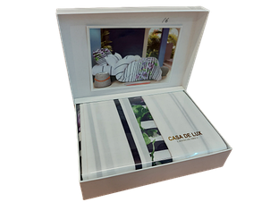 Постільна білизна в подарунковій упаковці Casa Delux 4 наволочки, фото 2