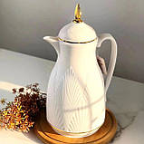 Термос-глечик Supretto пластиковий для кави та чаю 1 л, фото 2