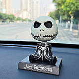 Фігурка в авто Джек Скеллінгтон 11СМ. Кошмар перед Різдвом фігурка іграшка Джек Скеллінгтон, фото 3