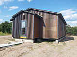 Каркасний будинок для дачі 8*10 з терасою, фото 5