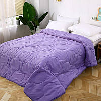 Одеяло силиконовое 220х240 см 100% микрофибра фиолетового цвета 327040