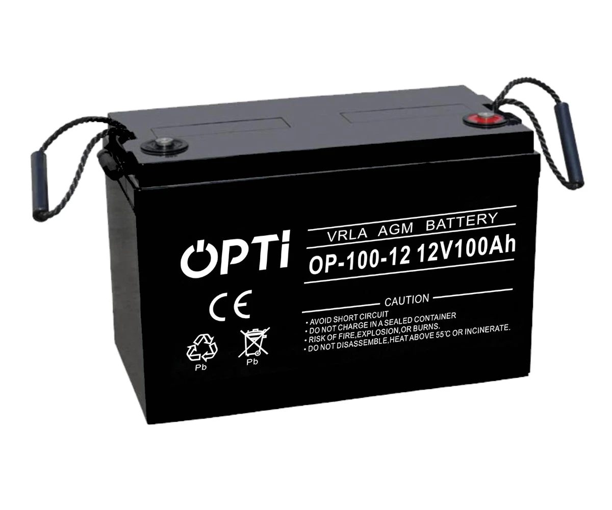 Акумулятор для ДБЖ Volt Polska OPTI AGM 12V 100Ah (6AKUV100AG)