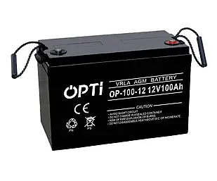 Акумулятор для ДБЖ Volt Polska OPTI AGM 12V 100Ah (6AKUV100AG)