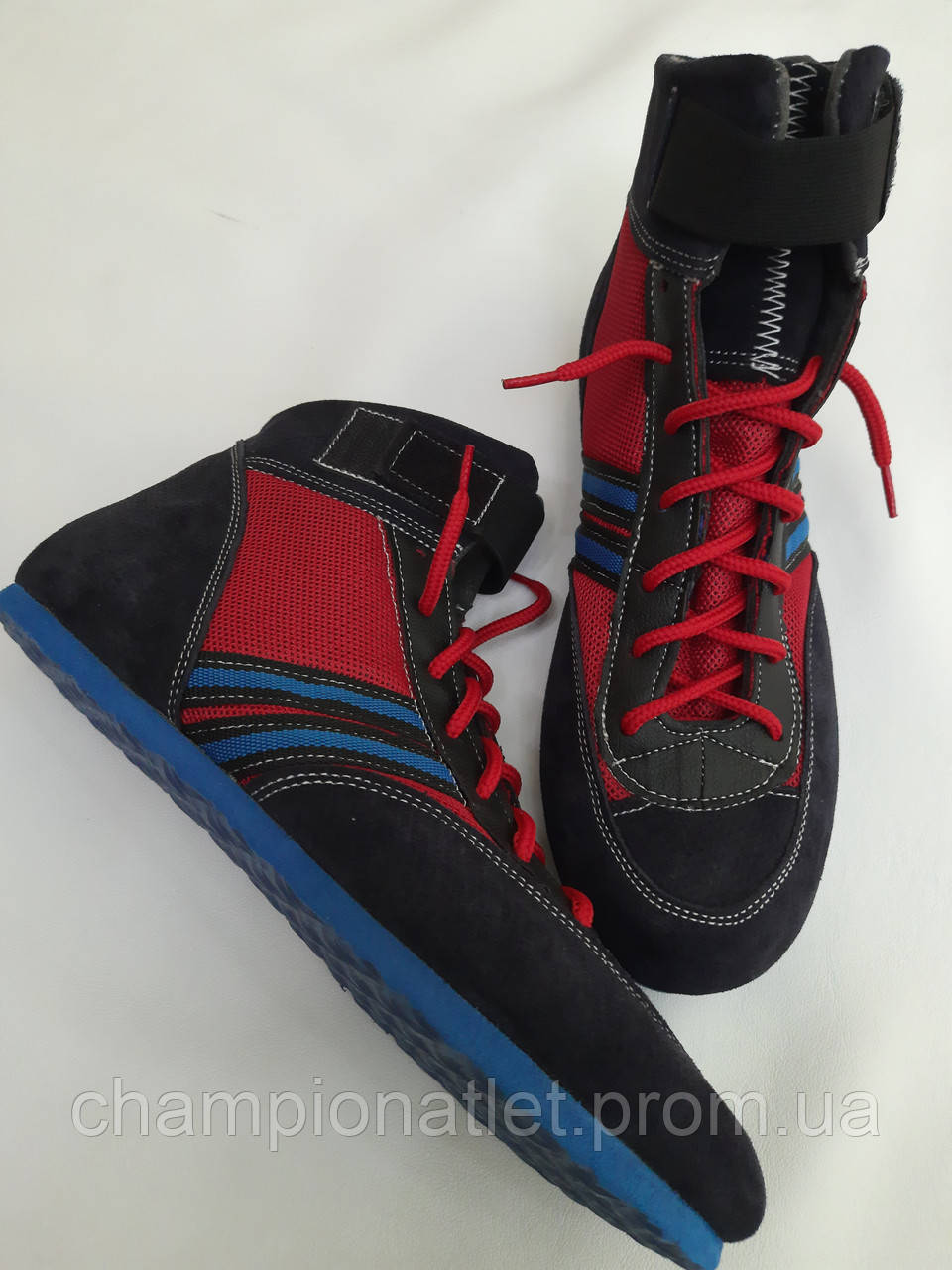 Борцовки- обувь на жёсткой подошве (микропористая резина)для занятий различными видами единоборств - фото 2 - id-p453946419