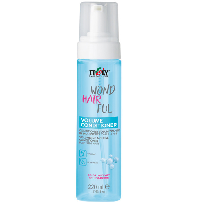 Кондиціонер-мус для об'єму волосся Itely Hairfashion WondHairFul Volume Conditioner 220 мл, фото 1