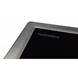 Комбінована варильна поверхня індукція та газ конфорки. Склокераміка у сталевій рамці Luxor GI 67 SS, фото 4