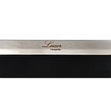 Комбінована варильна поверхня індукція та газ конфорки. Склокераміка у сталевій рамці Luxor GI 67 SS, фото 5