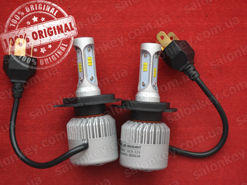 LED HeadLight 2S H4 16000Люмінів автомобільні лампи