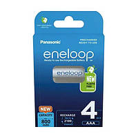 Акумулятори Panasonic Eneloop 800mah Ni-MH AAA BK-4MCDE/4BE Комплект 4 шт.