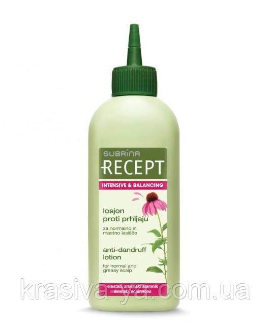 Купить Лосьон от перхоти Recept Lotion Intensive & Balancing, 200 мл в ...
