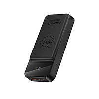 УМБ Promate AuraTorq-20 20000 mAh, Qi, USB-C PD, USB-C QC3.0, USB-А QC3.0 Black (auratorq-20.black)