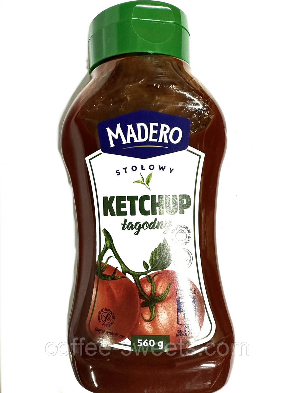 Кетчуп Madero Lagodny Лагідний 560гр