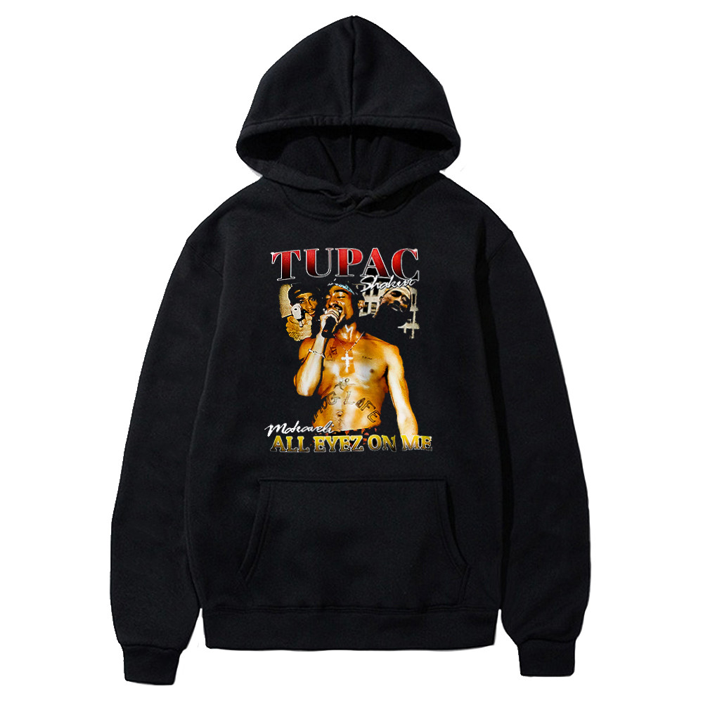 Худi чорний LOYS 2pac Shakur XS