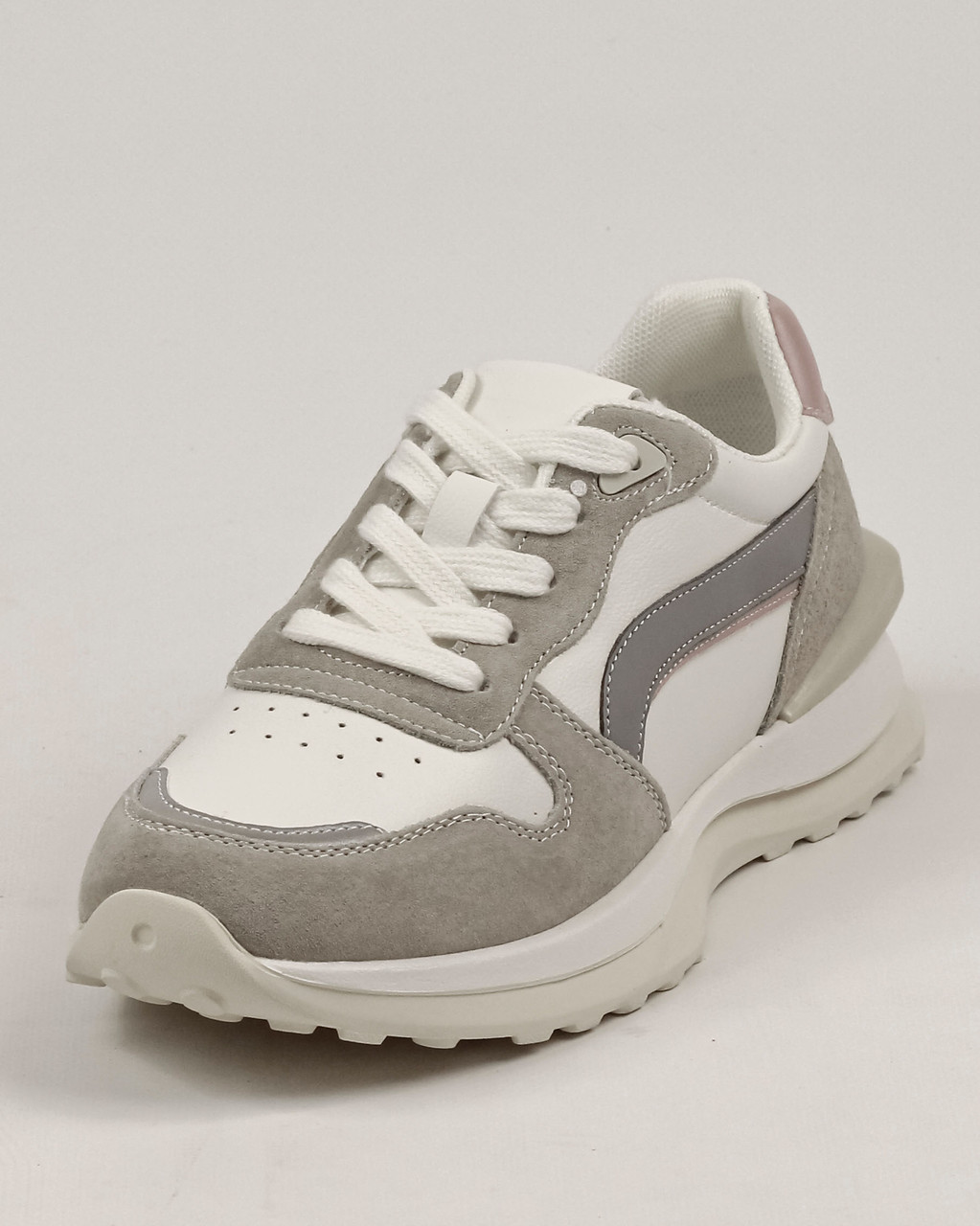 Кросівки жіночі Prima d'Arte 1916 41 молочна шкіра замша 36