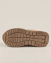 Кросівки жіночі Prima d'Arte 1781 36 молочна шкіра текстиль, фото 3