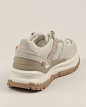 Кросівки жіночі Prima d'Arte 1781 36 молочна шкіра текстиль, фото 4