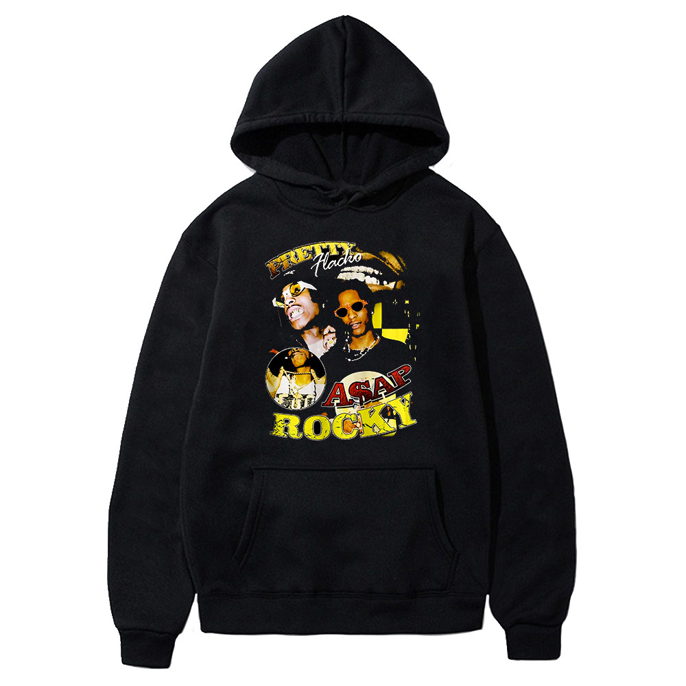 Худi чорний LOYS Asap Rocky - Pretty Flaco XS