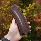 Магазин для АК коробчатий з вікном для контролю кількості заряду патронів коричневий, фото 8