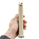 Магазин для АК коробчатий з вікном для контролю кількості заряду патронів койот, фото 2