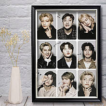 Плакат постер K-Pop Stray Kids у рамці 06