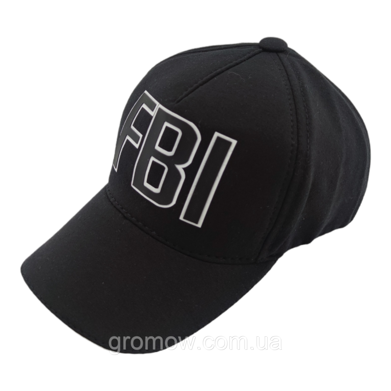 Кепка бейсболка дитяча 54-58 розмір трикотажна дитячі головні убори чорний (БД603), фото 1