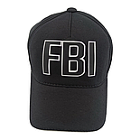 Кепка бейсболка дитяча 54-58 розмір трикотажна дитячі головні убори чорний (БД603), фото 2