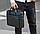 Чоловіча шкіряна сумка Keizer K17240-black, фото 5
