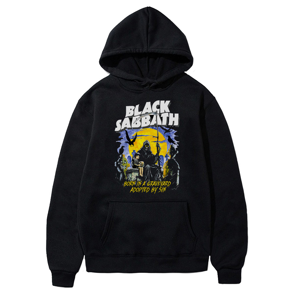 Худi чорний LOYS Black Sabbath Black XS, фото 1