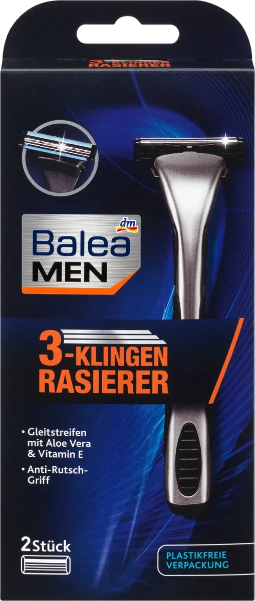 Станок для гоління Balea men 3-Klingen Rasierer