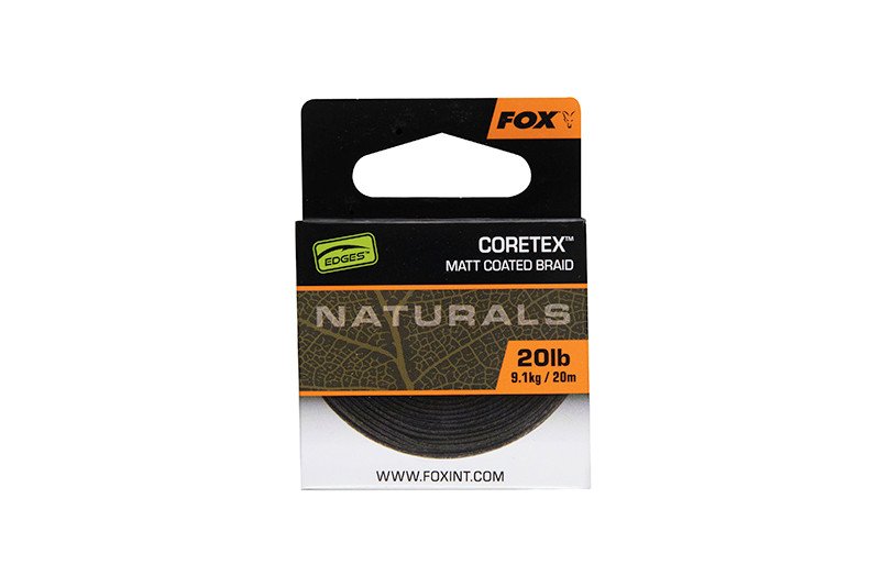 Повідцевий матеріал FOX EDGES™ NATURALS CORETEX 25lb/20m