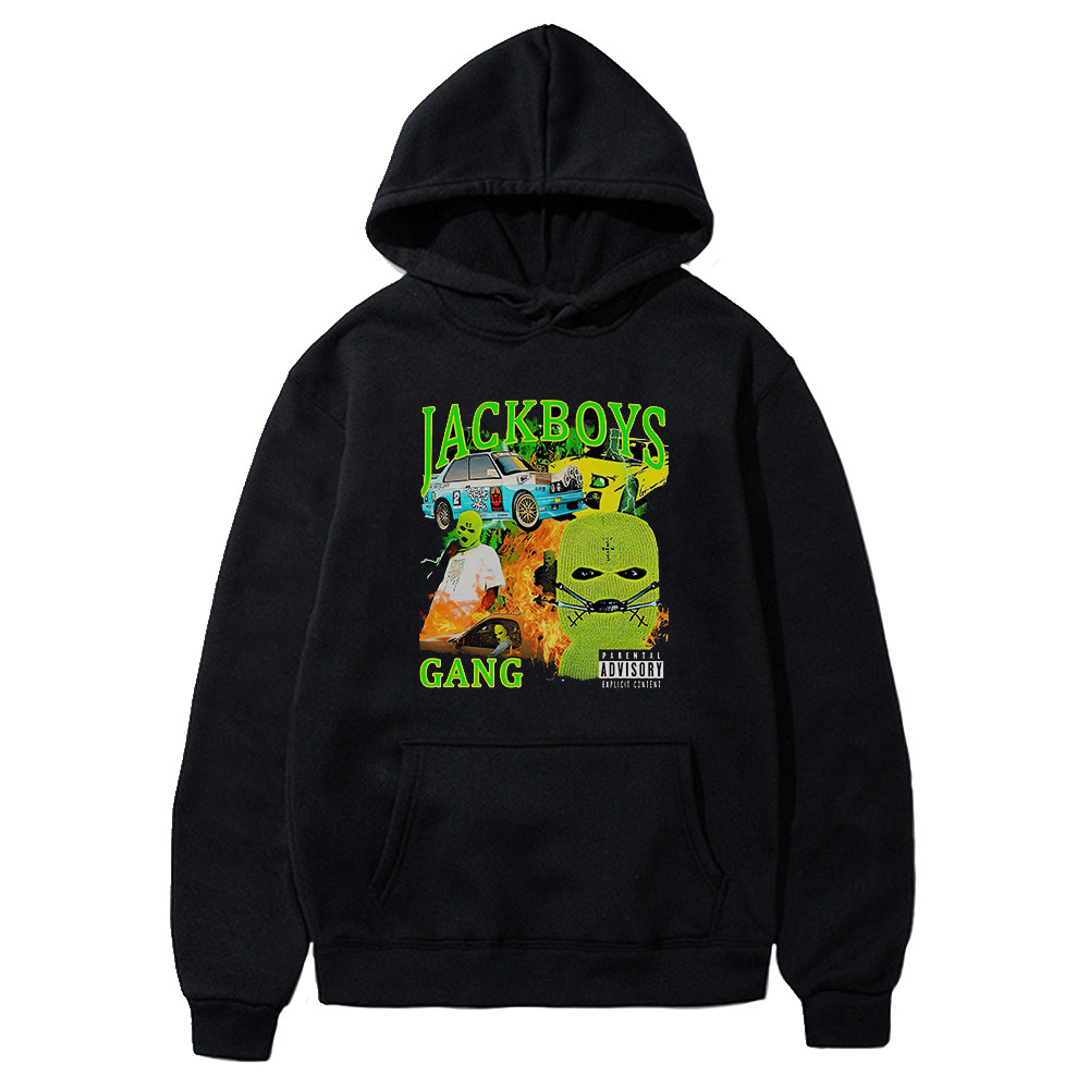 Худi чорний LOYS Jackboys - Gang Black XS