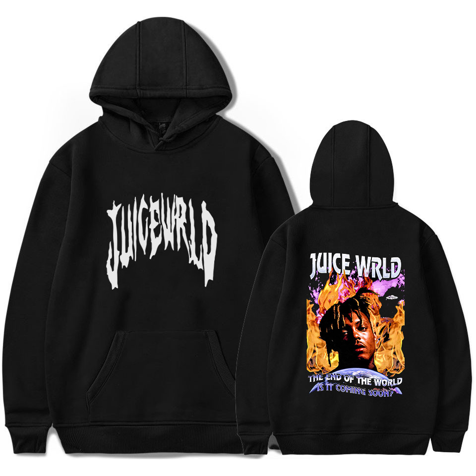 Худi чорний LOYS Juicewrld - The end of the world XS