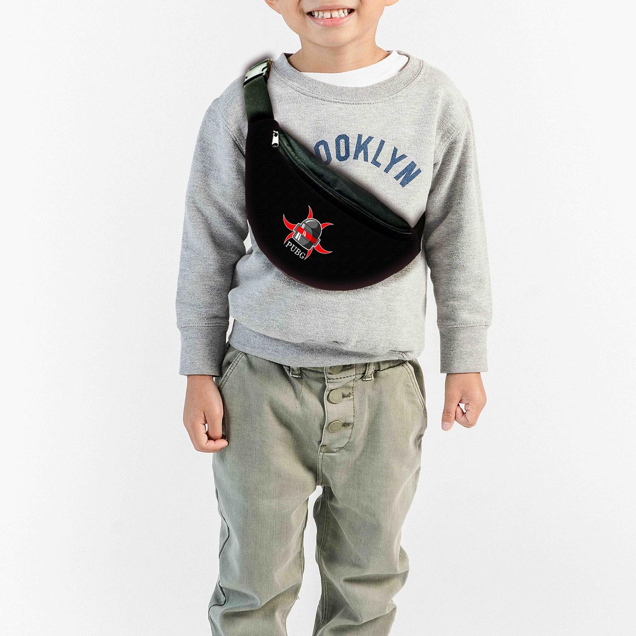 Сумка-бананка  PUBG (PlayerUnknown's Battlegrounds) з принтом, 32х15см, дитяча, молодіжна (0162), фото 1