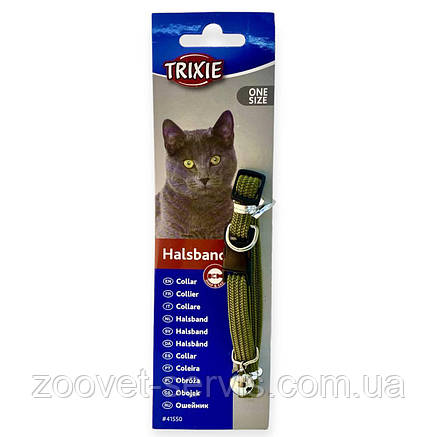 Нашийник Trixie для кішки і кота нейлоновий із дзвіночком 41550, фото 1