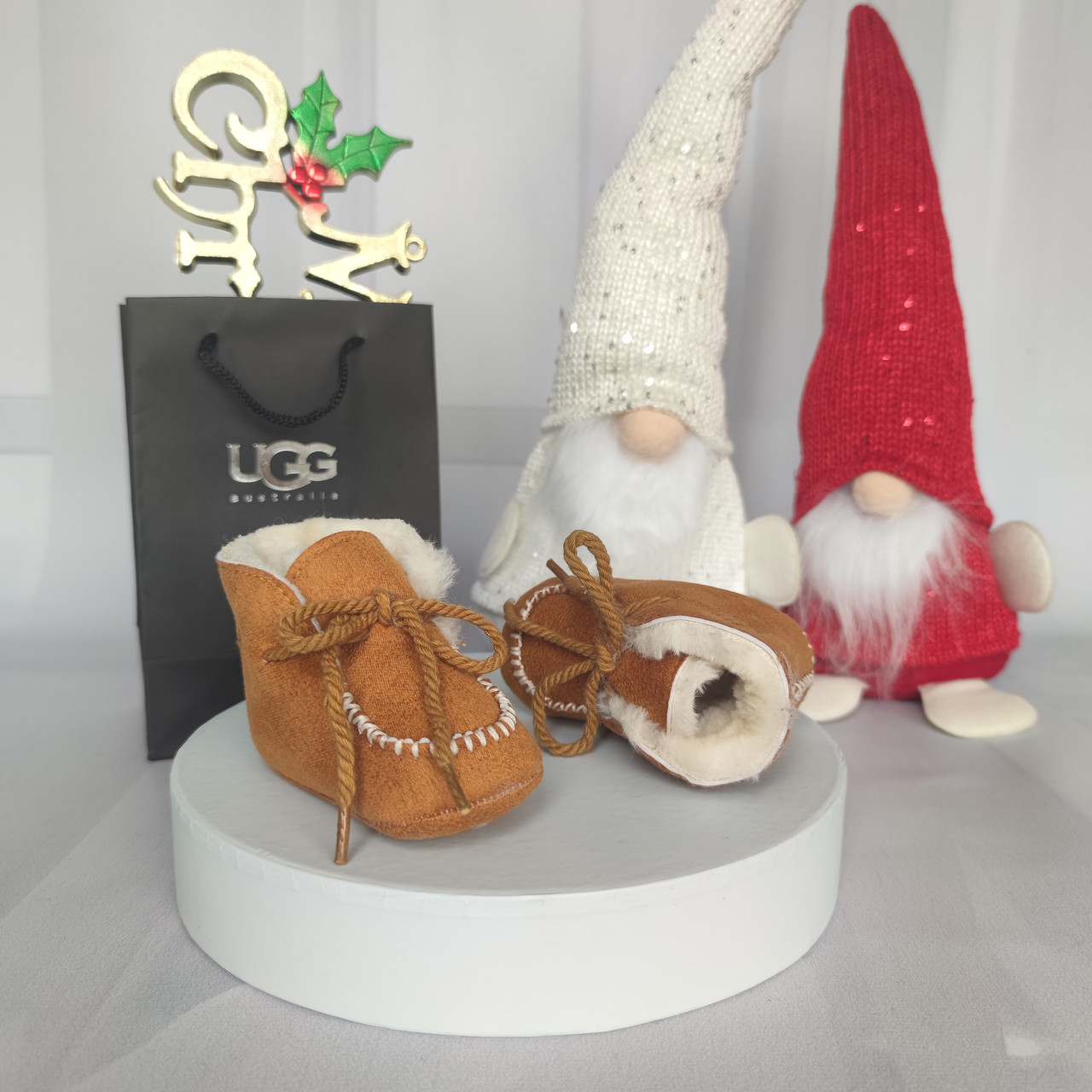 Дитячі утеплені черевики пінетки