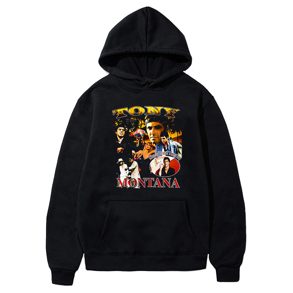 Худi чорний LOYS Montana Tony XS