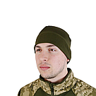 Шапка Polartec олива, фото 6